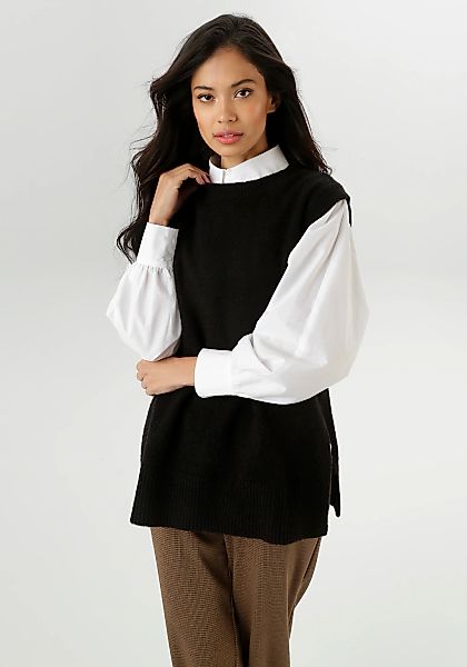 Aniston SELECTED Pullunder, im lässig angesagten Style günstig online kaufen