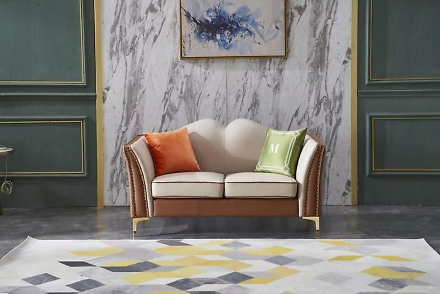 JVmoebel Sofa Klassischer Zweisitzer 2er Sitzer Sofa Couch, Made in Europe günstig online kaufen