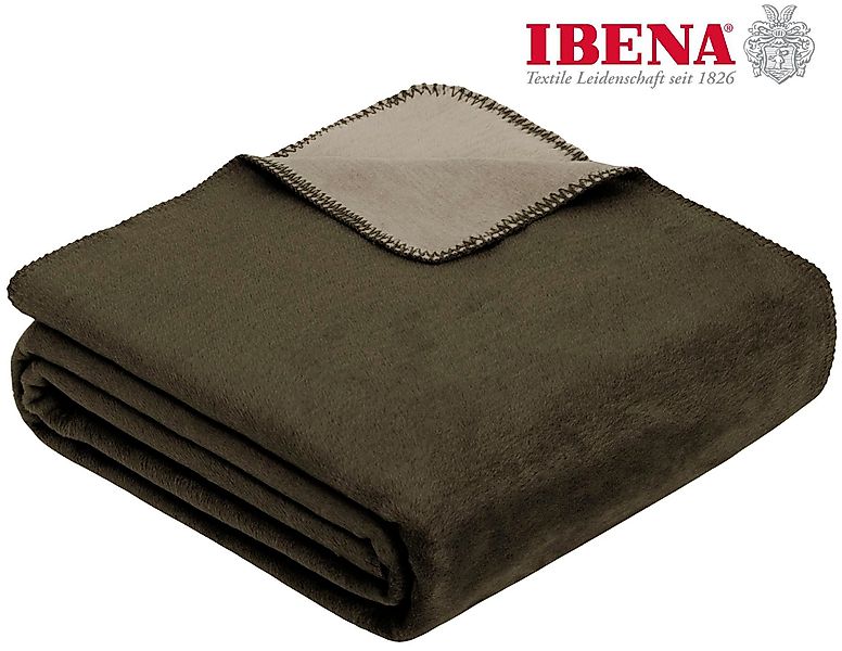 IBENA Wohndecke »Wohndecke Doubleface Dublin«, in trendigen Farben günstig online kaufen
