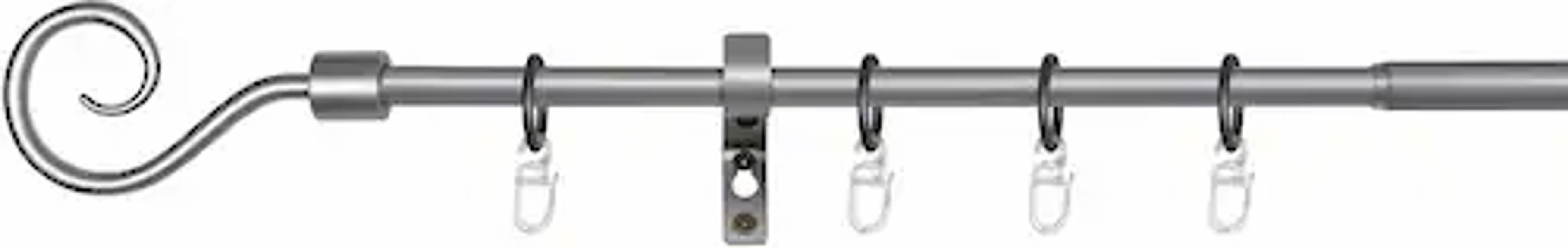 mydeco Gardinenstange »Hook«, 1 läufig-läufig, ausziehbar günstig online kaufen