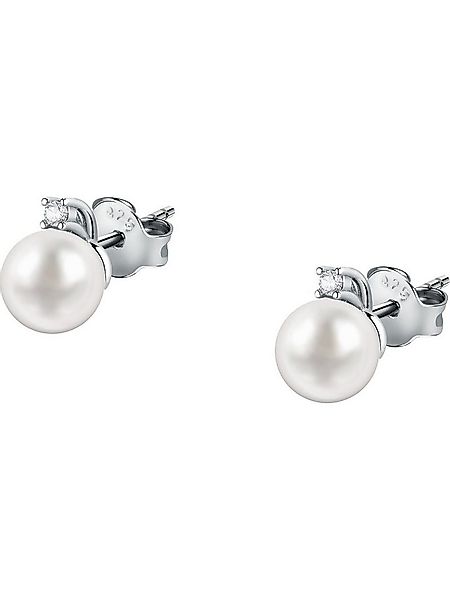 FAVS Paar Ohrstecker FAVS Damen-Ohrstecker 925er Silber Süßwasserperle günstig online kaufen