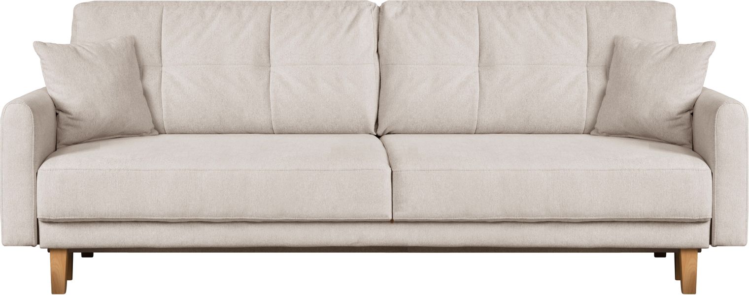 Home affaire 3-Sitzer "TRIPLO optionale Schlafsofa mit Bettkasten, Maße B/T günstig online kaufen