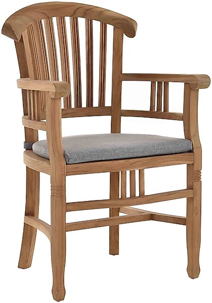 Krines Home Esszimmersessel Teakstuhl Holz Teak günstig online kaufen