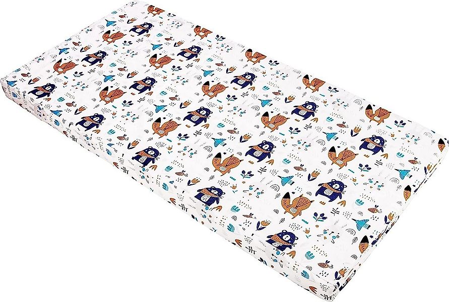 Kindermatratze Babymatratze mit Baumwollbezug, waschbar & rollbar–Allergike günstig online kaufen