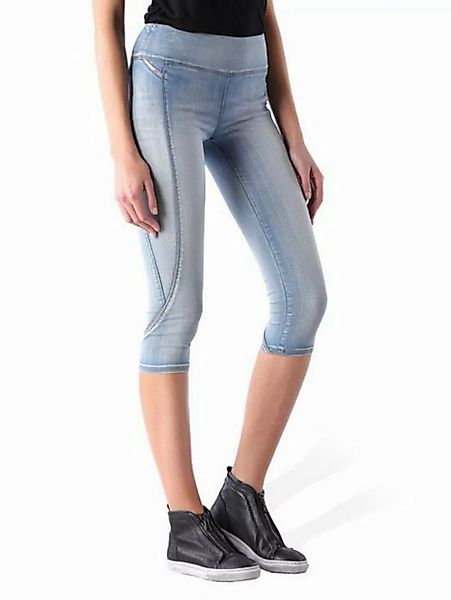 Diesel Caprijeans Diesel Actyvista-Crop 0673X Damen Jeans Hose Capri Sweat günstig online kaufen