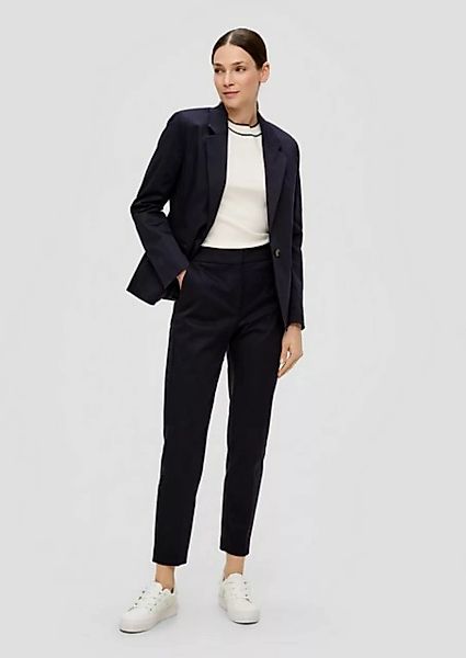 s.Oliver BLACK LABEL 7/8-Hose Cigarette-Pants mit hohem Bund günstig online kaufen