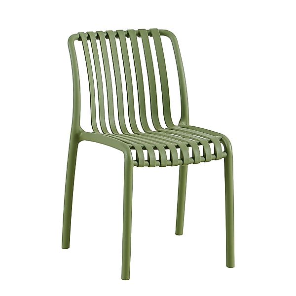 BIG Möbel Gartenstuhl Terrassenstuhl Bianca olive, günstig online kaufen