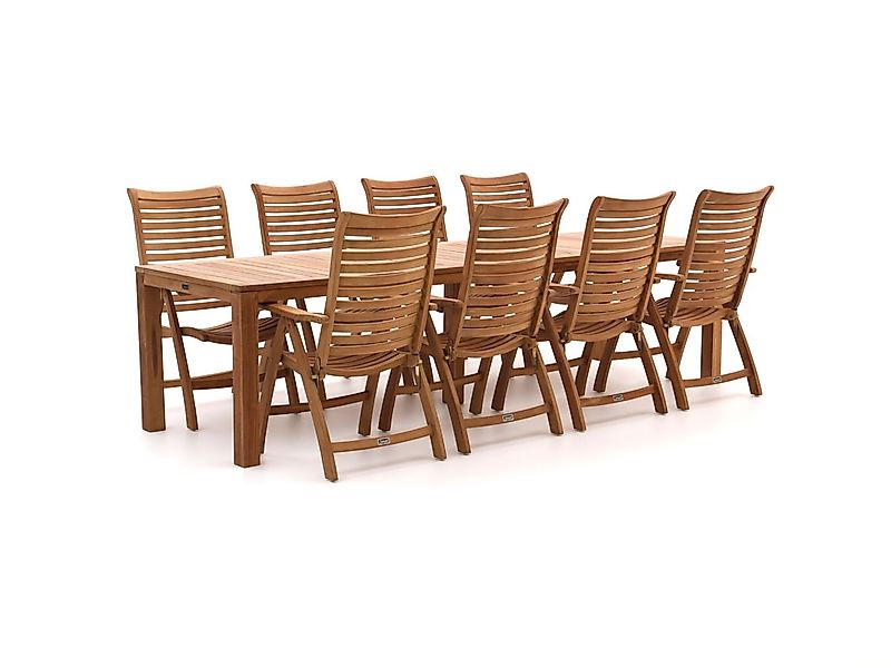 Sunyard Corby/Oxford 300 cm Gartenmöbel-Set 9-Teilig verstelbaar günstig online kaufen