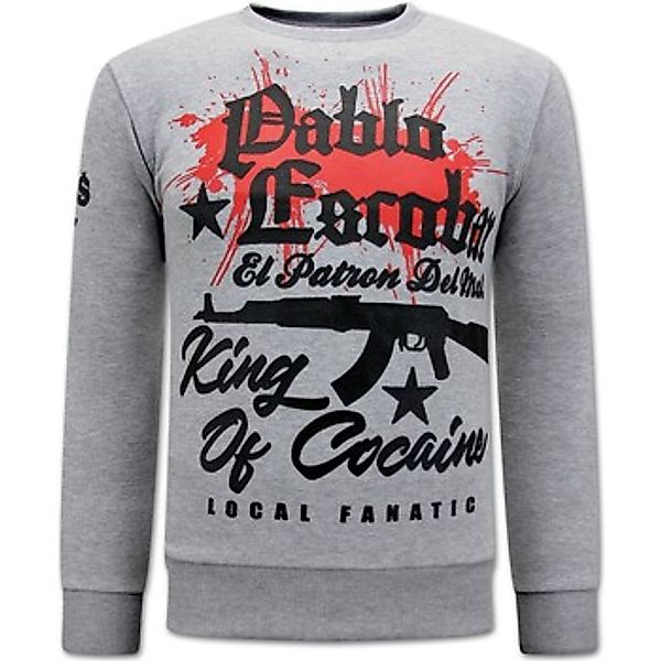 Local Fanatic  Sweatshirt The King Of Cocaine Pablo Escobar günstig online kaufen