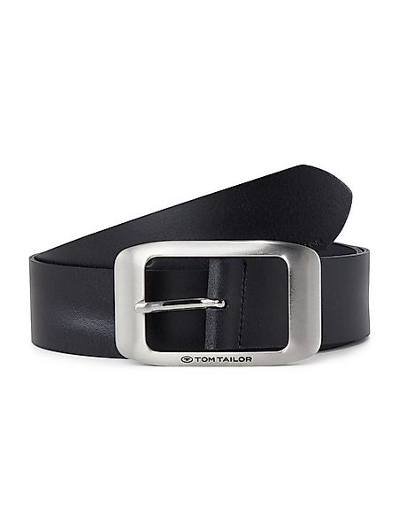 TOM TAILOR Ledergürtel Belts TTAMY Ledergürtel mit eckiger Dornschließe günstig online kaufen