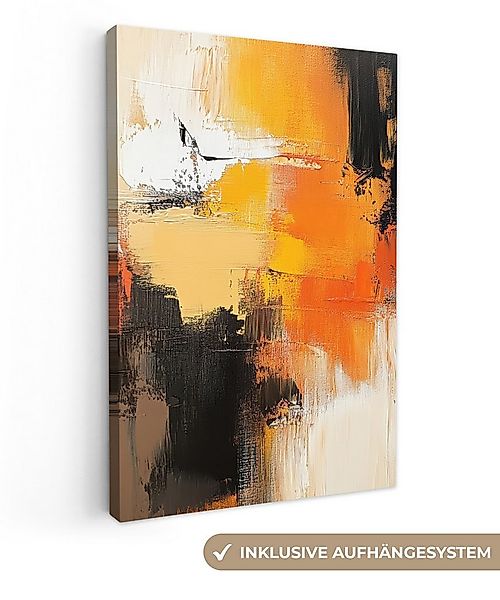 OneMillionCanvasses® Leinwandbild Abstrakt - Modern - Farboptik - Herbstfar günstig online kaufen