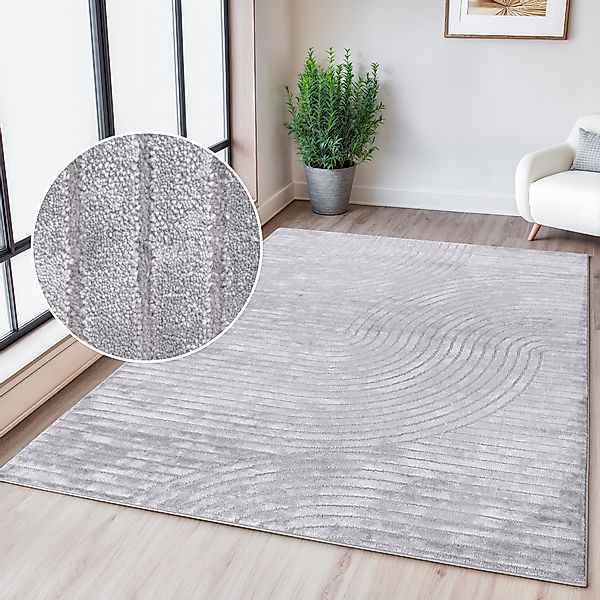 OTTO home Teppich »Luvu«, rechteckig, 12 mm Höhe, Modernes Design mit Boho- günstig online kaufen