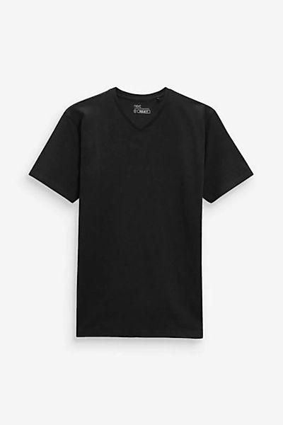 Next T-Shirt T-Shirt mit V-Ausschnitt im Regular Fit (1-tlg) günstig online kaufen