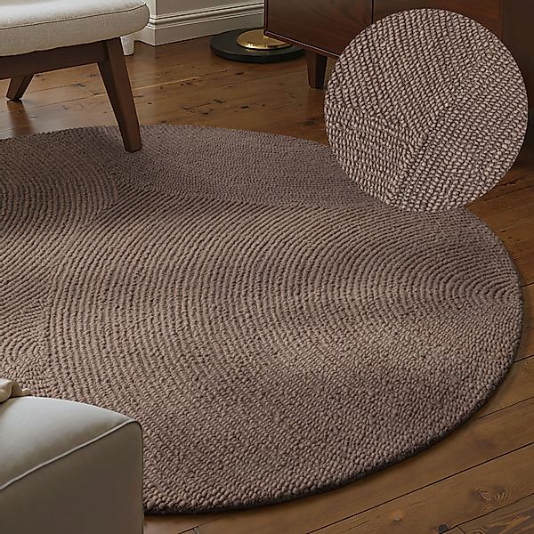 HANSE Home Wollteppich »Eleni«, rechteckig, 18 mm Höhe, Handgetuftet, Wolle günstig online kaufen