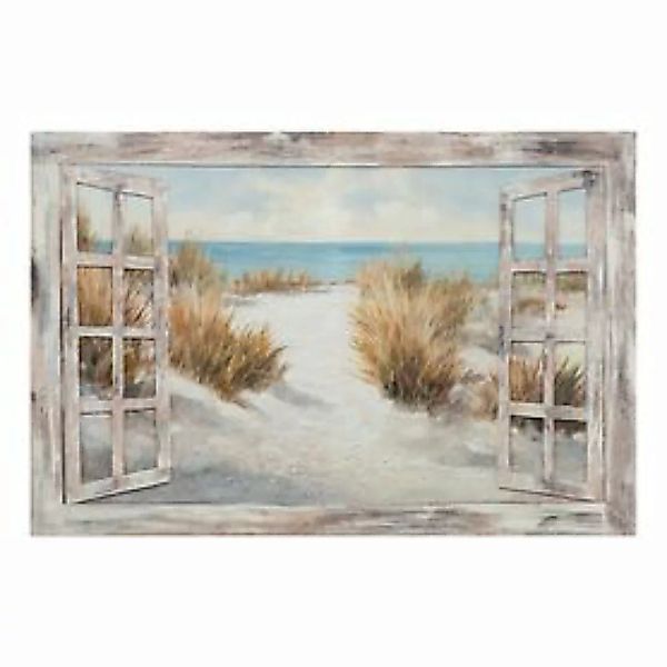 Bild 'Fenster zum Strand' H 80 x B 120 x 3,5 cm günstig online kaufen