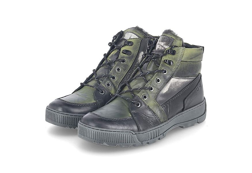 KRISBUT Krisbut 6510-8 BSF Herren Glattleder grün Schnürstiefel günstig online kaufen