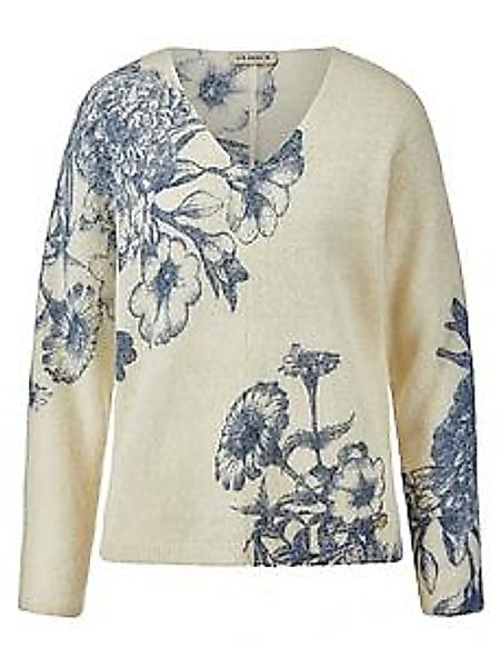 V-Pullover Uta Raasch weiss günstig online kaufen
