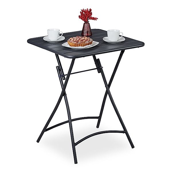 relaxdays Klapptisch Metall Balkontisch klappbar günstig online kaufen