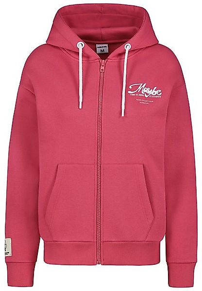 SUBLEVEL Hoodie Bequem mit Reißverschluss und Taschen Print Zip Hoodie günstig online kaufen