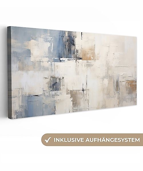 OneMillionCanvasses® Leinwandbild Panorama Aquarell - Abstrakt günstig online kaufen