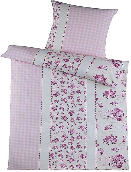 KH-Haushaltshandel Bettwäsche 4-tlg. Biber Winter Bettwäsche 2x(135 x 200 + günstig online kaufen