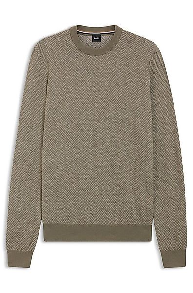 BOSS Rundhalspullover günstig online kaufen