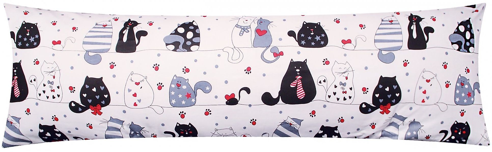 Heubergshop Seitenschläferkissenbezug, (1 Stück), 40x145cm Reißverschluss günstig online kaufen