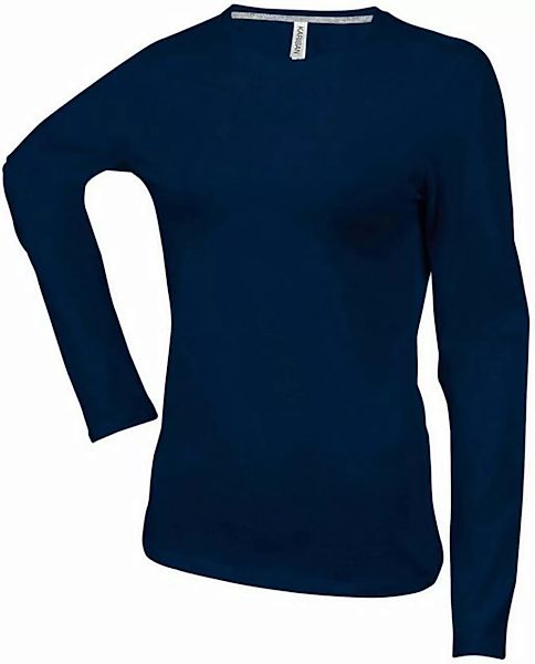 Kariban Rundhalsshirt Kariban Damen Langarmshirt T-Shirt Longsleeve Shirt B günstig online kaufen