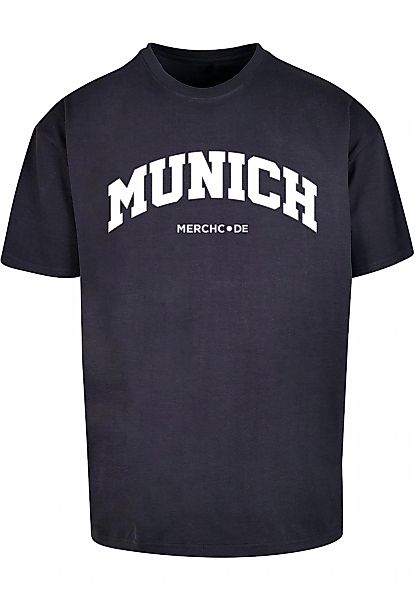 Merchcode T-Shirt "Merchcode Herren Munich Wording - Heavy Oversize Tee" 1 günstig online kaufen