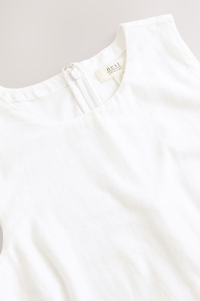 Next Playsuit Ärmelloser Playsuit mit Bogenkanten günstig online kaufen