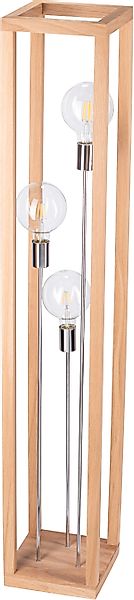SPOT Light Stehlampe »KAGO«, 3 flammig, Leuchtmittel E27   ohne Leuchtmitte günstig online kaufen