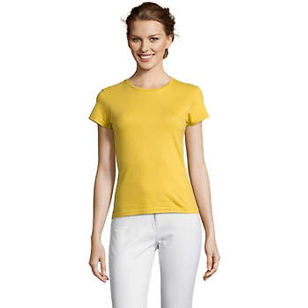 Sols  T-Shirt Miss camiseta manga corta mujer-100% algodón semi-peinado günstig online kaufen