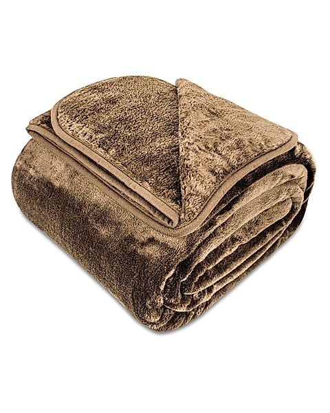 Wohndecke Cashmere-Feeling Kuscheldecke super weich & günstig online kaufen