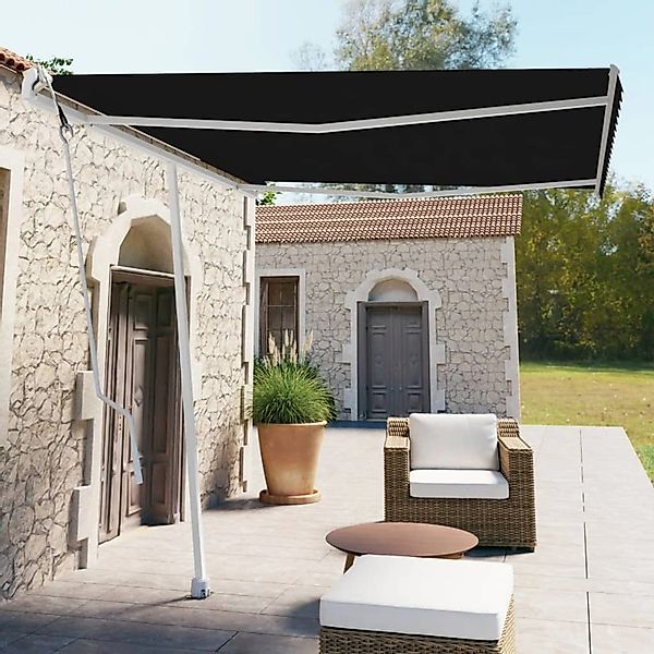 furnicato Standmarkise Automatisch 300x250 cm Anthrazit günstig online kaufen