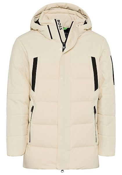 BOSS GREEN Daunenjacke Stehkragen, Regular, abnehmbare Kapuze atmungsaktiv günstig online kaufen