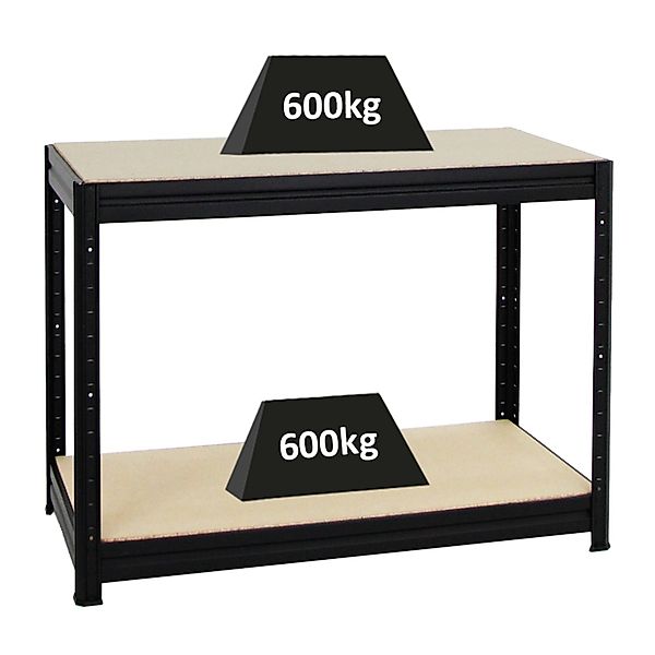 PROREGAL® Werkbank Höhenverstellbare Werkbank DINO 90x120x60cm günstig online kaufen