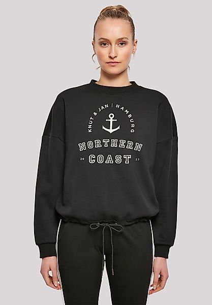 F4NT4STIC Sweatshirt "Northern Coast Knut & Jan Hamburg", Print günstig online kaufen