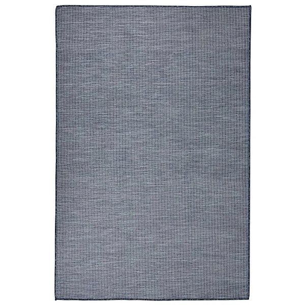 vidaXL Outdoor-Teppich Flachgewebe 120x170 cm Blau 340795 günstig online kaufen