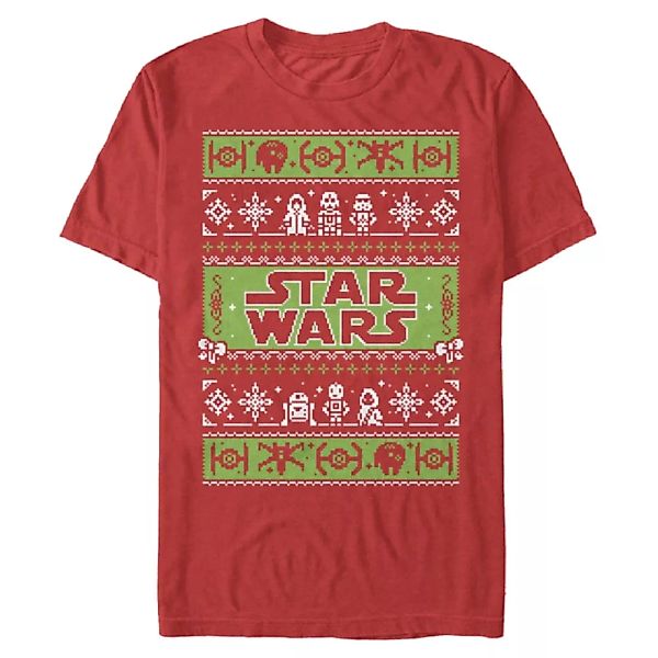 Star Wars - Logo Xmas Time - Weihnachten - Männer T-Shirt günstig online kaufen
