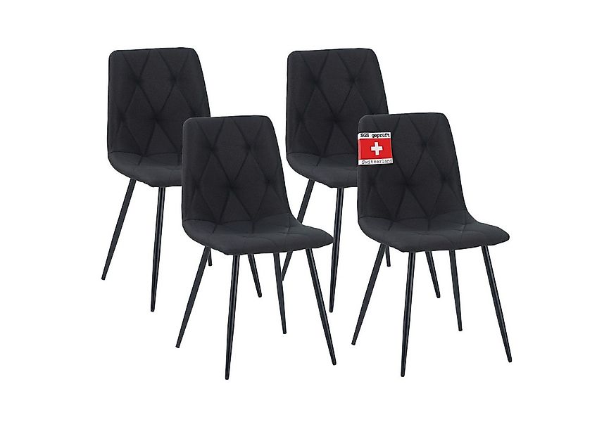 Albatros International Esszimmerstuhl Esszimmer Stühle 4 er Set DORA, Stuhl günstig online kaufen