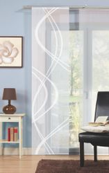 HOME WOHNIDEEN Schiebegardine "TIBERIO" Paneelwagen 1 Stk. tlg. HxB: 245x60 günstig online kaufen