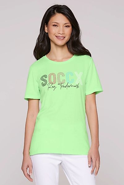 SOCCX Rundhalsshirt, mit Necktape günstig online kaufen