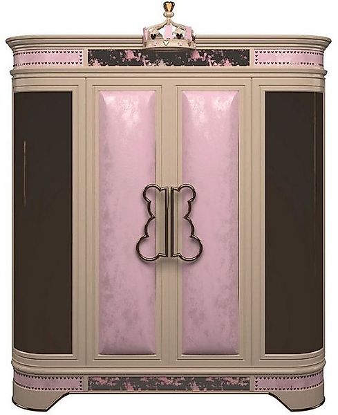 Casa Padrino Kinderkleiderschrank Luxus Designer Kinderzimmer Kleiderschran günstig online kaufen