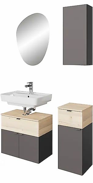 Saphir Badmöbel-Set »Quickset 394«, (Komplett-Set, 4 St.) günstig online kaufen