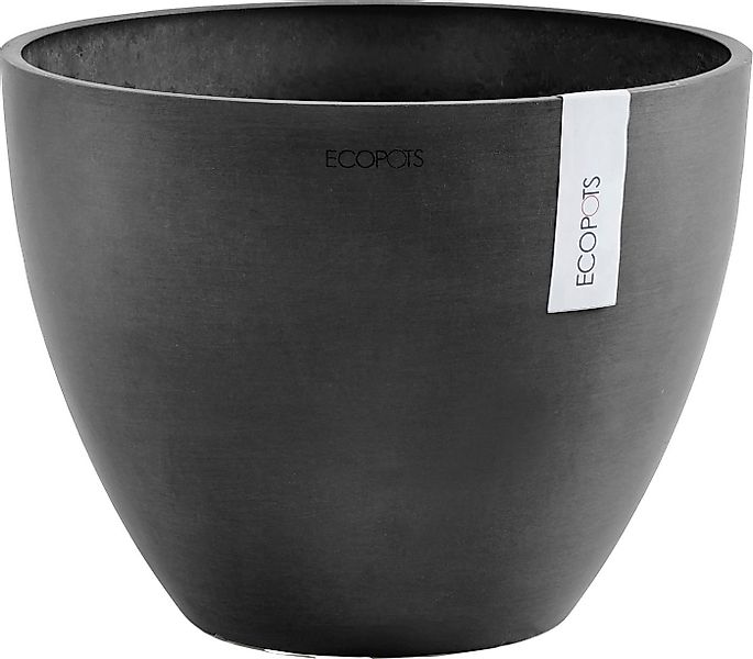 ECOPOTS Blumentopf ANTWERP Dark Grey, BxTxH: 30x30x25,5 cm günstig online kaufen