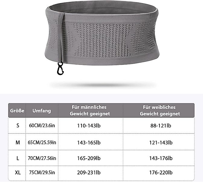 Coonoor Gürteltasche Multifunktionale atmungsaktive verdeckte Hüfttasche günstig online kaufen