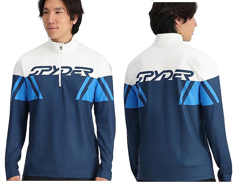 Spyder Rollkragenpullover Spyder Paramount 1/2 Zip Herren Skirolli Funktion günstig online kaufen