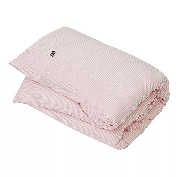 Icons Baby Pin Point Deckenbezug 100 x 130cm Pink-white günstig online kaufen