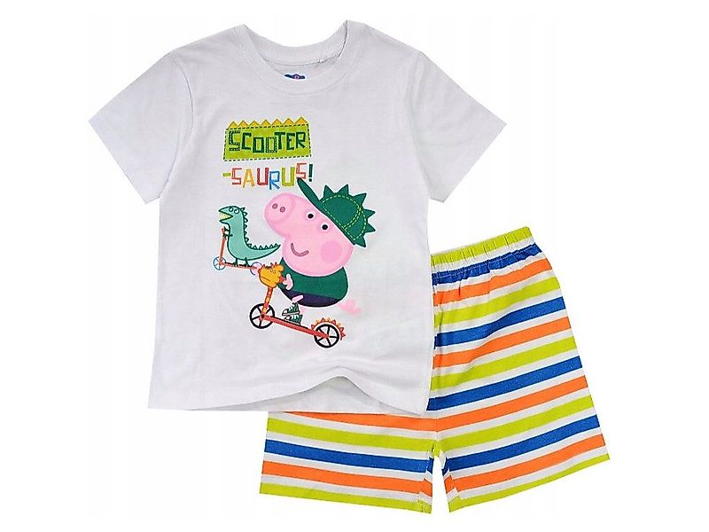Peppa Pig Shorty kurzer Schlafanzug Pyjama günstig online kaufen