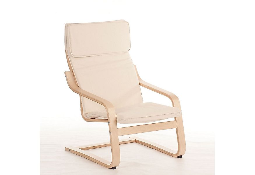 Möbel Akut Loungesessel Schwingsessel Casa Birke Bezug Stoff Natur günstig online kaufen